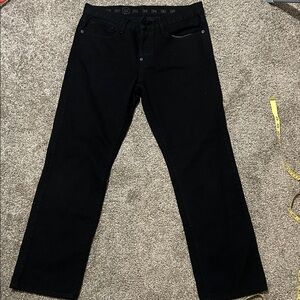 Men's Black Jeans Earnest Sewn
